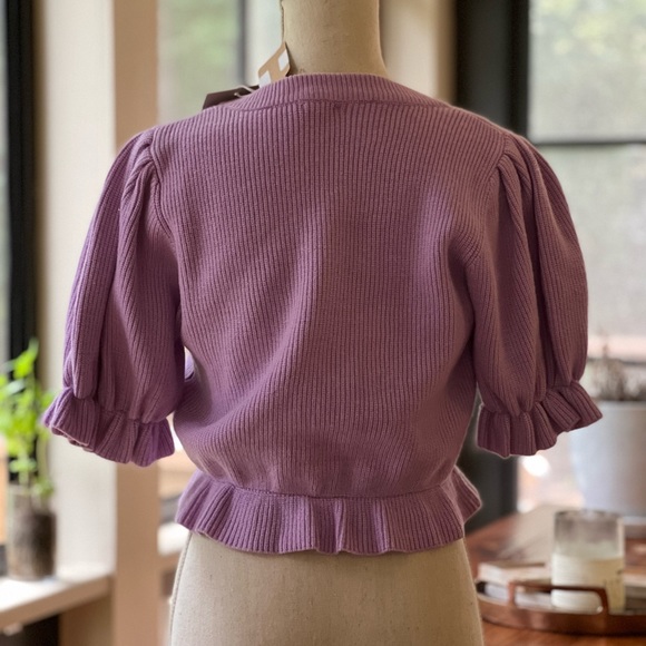 MinkPink Ruffle Sweater - Picture 2 of 6